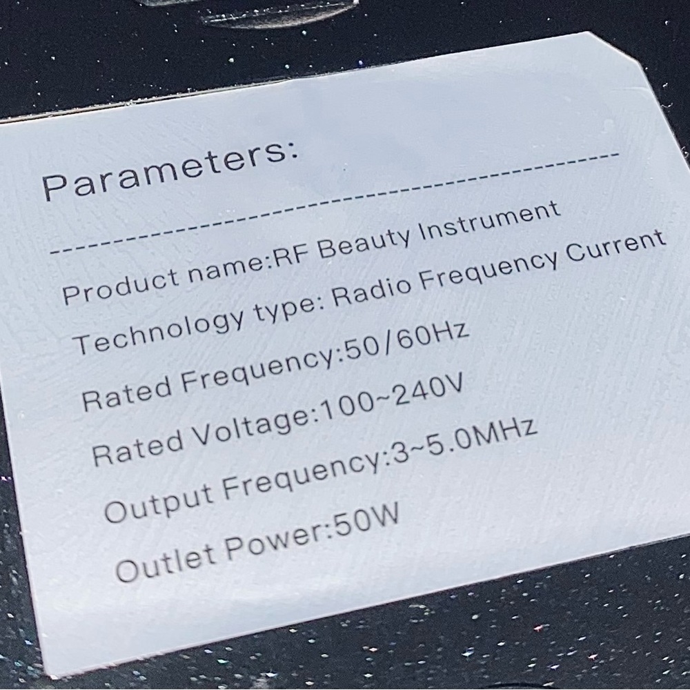 RF Beauty Instrument - Picture 2 of 2